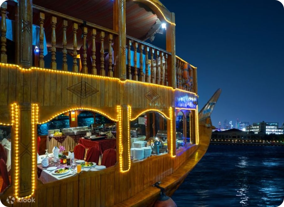 cruise dinner dubai