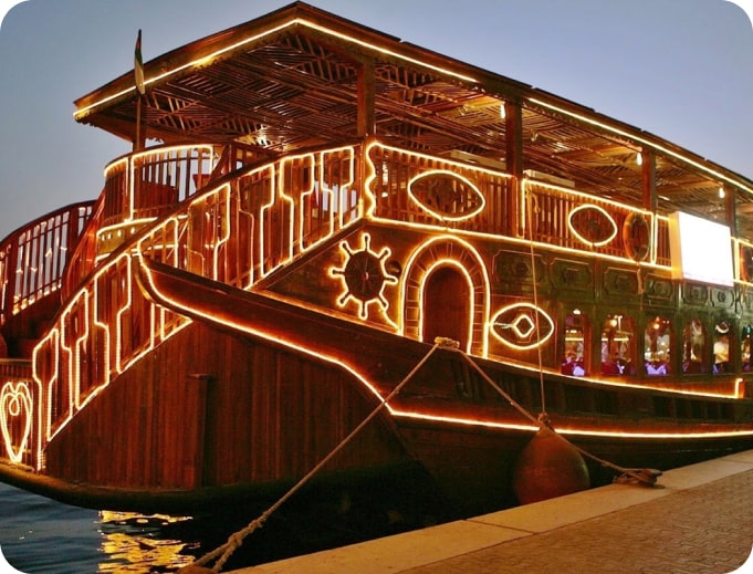 dhow cruise dubai creek