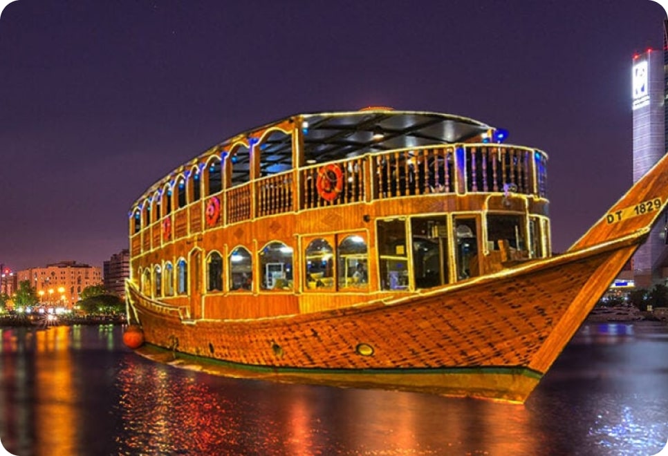 dhow cruise dubai creek