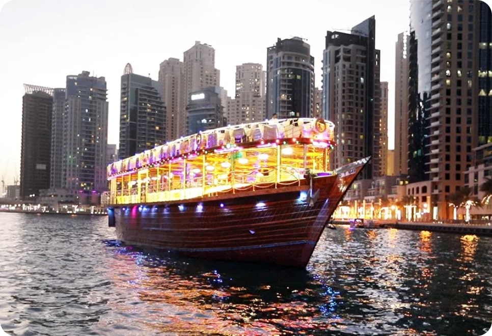 dhow cruise dubai marina