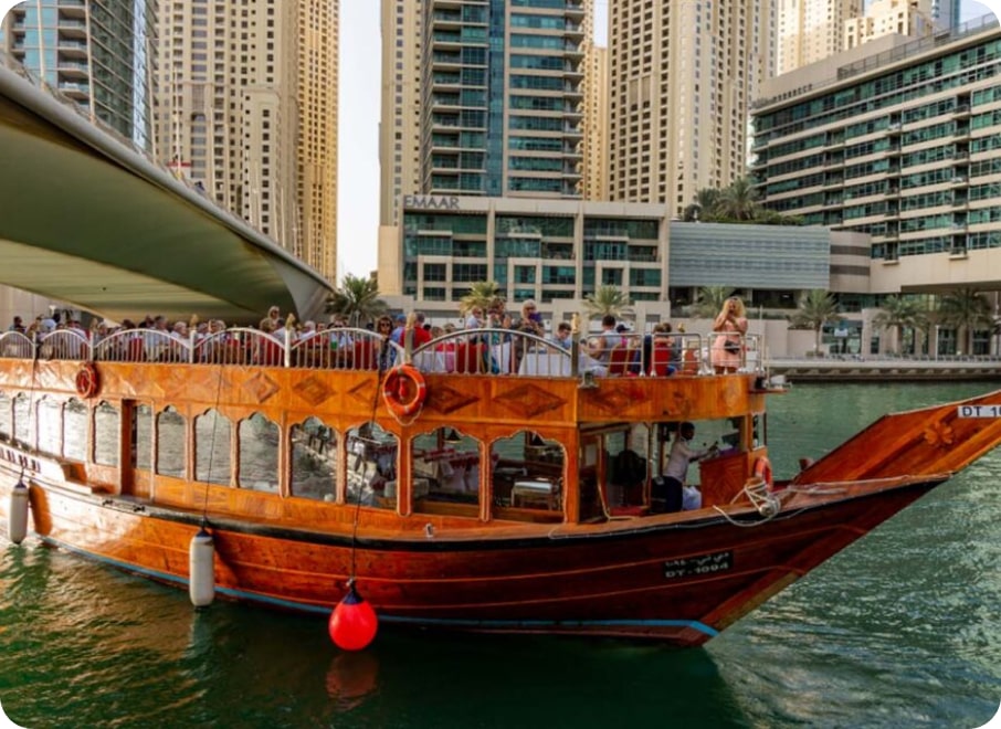 dubai creek dhow cruise